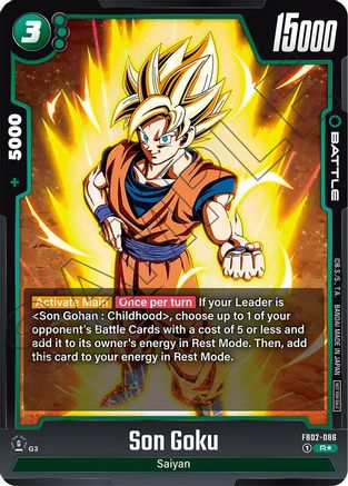 Image of Son Goku - FB02-086 (Championship Pack 01) (FB02-086) - Tournament and Championship Promos Holofoil