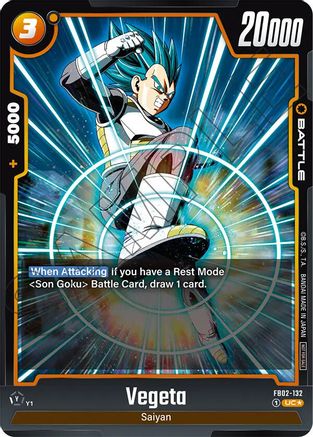 Image of Vegeta - FB02-132 (Championship Pack 01) (FB02-132) - Tournament and Championship Promos Holofoil