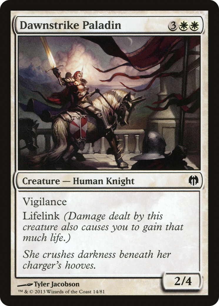 Image of Dawnstrike Paladin (DDL-014) - Duel Decks: Heroes vs. Monsters