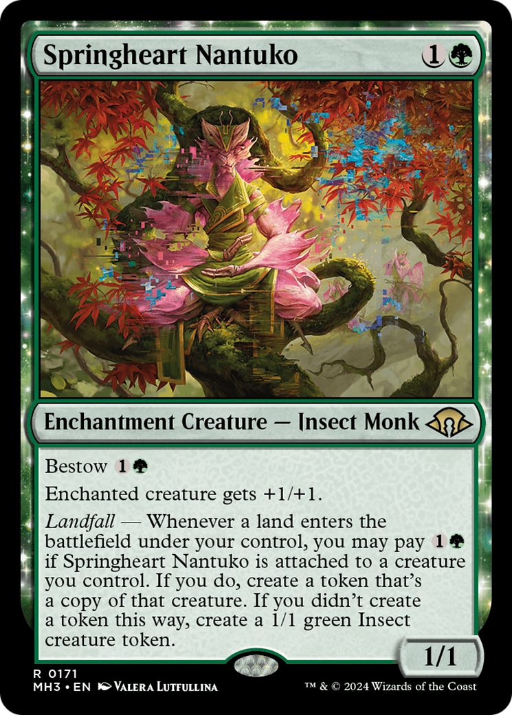 Image of Springheart Nantuko (MH3-171) - Modern Horizons 3: (enchantment)