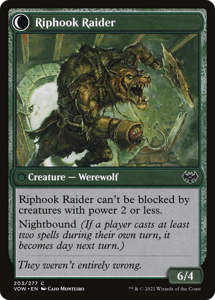 Image of Hookhand Mariner (VOW-203) - Innistrad: Crimson Vow: (Double Faced Transform)