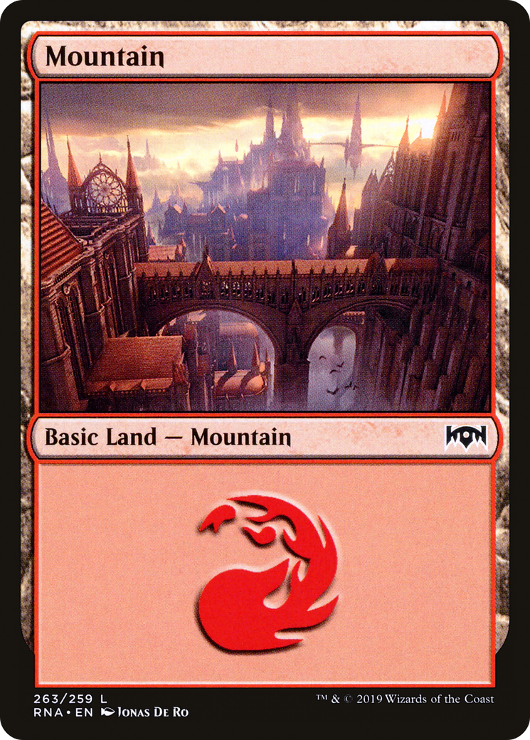 Image of Mountain (RNA-263) - Ravnica Allegiance