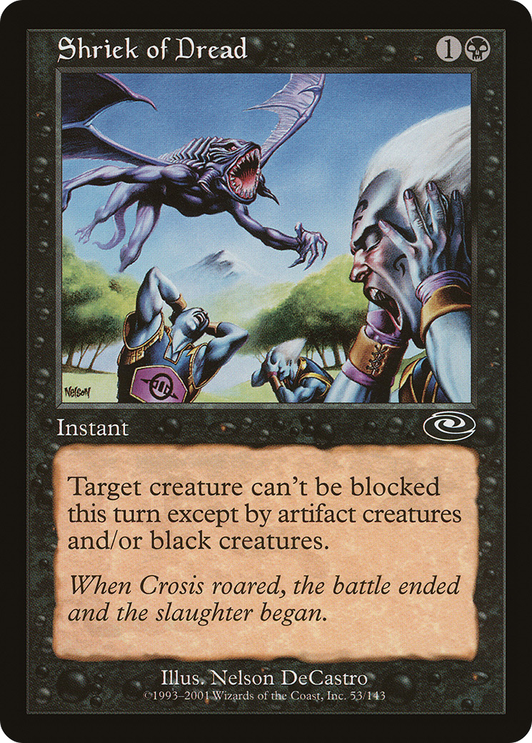 Image of Shriek of Dread (PLS-053) - Planeshift