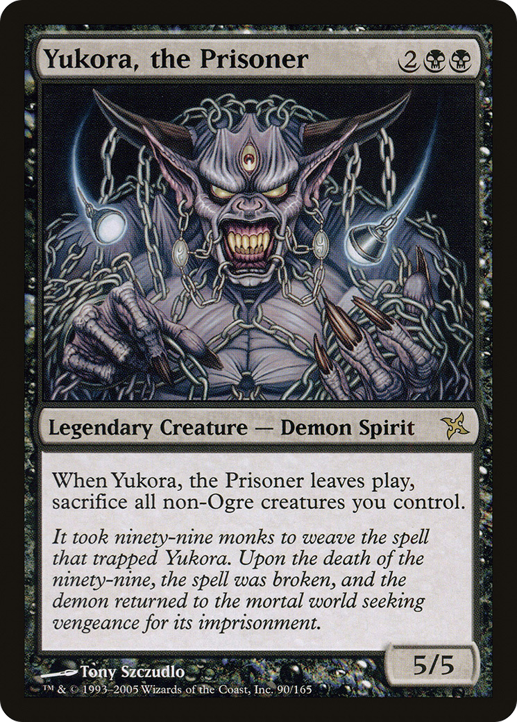 Image of Yukora, the Prisoner (BOK-090) - Betrayers of Kamigawa