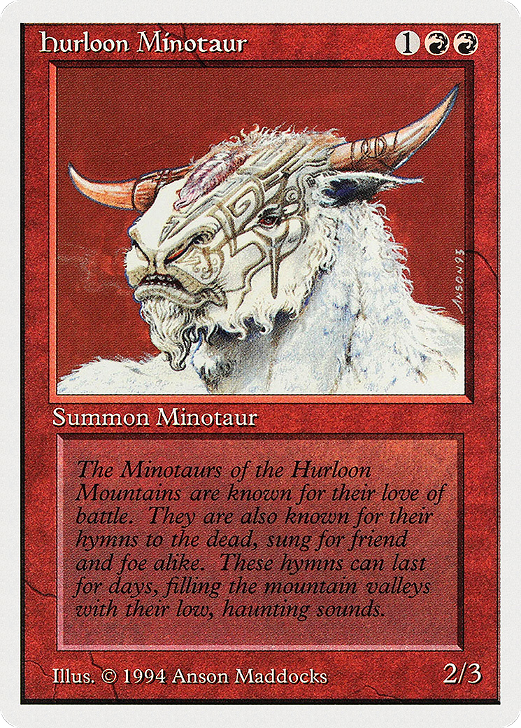 Image of Hurloon Minotaur (SUM-159) - Summer Magic / Edgar