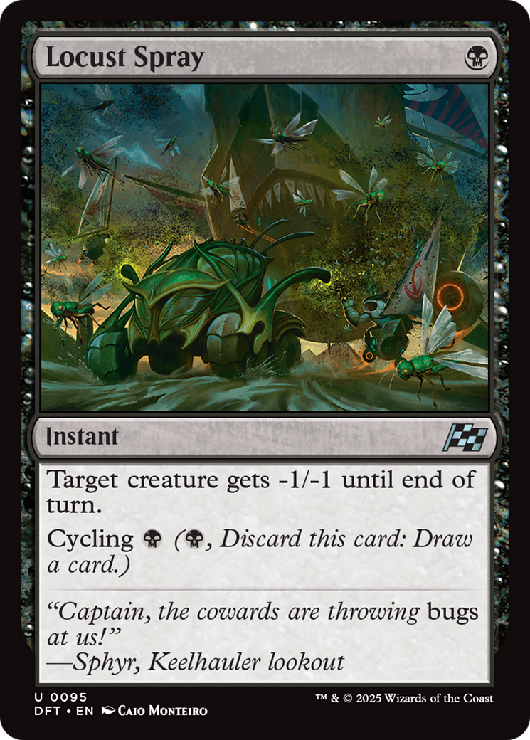 Image of Locust Spray (DFT-095) - Aetherdrift Foil