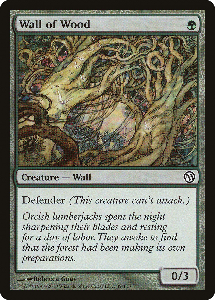 Image of Wall of Wood (DPA-089) - Duels of the Planeswalkers