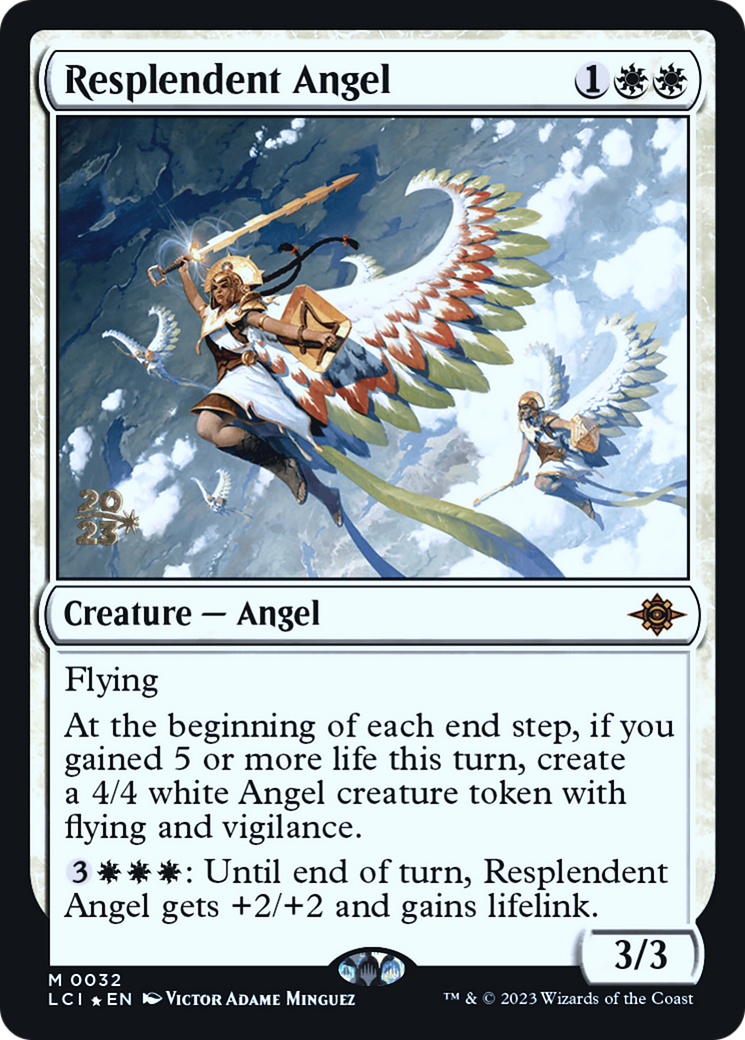 Image of Resplendent Angel (LCI) (PRE-032) - The Lost Caverns of Ixalan Promos Foil