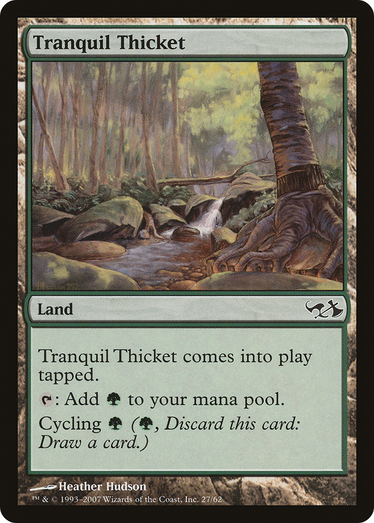 Image of Tranquil Thicket (EVG-027) - Duel Decks: Elves vs. Goblins