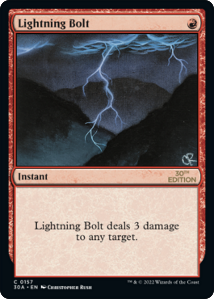 Image of Lightning Bolt (30A-157) - 30th Anniversary Edition