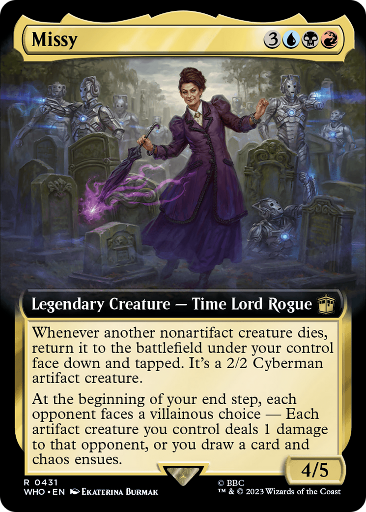 Image of Missy (Extended Art) (WHO-431) - Doctor Who: (Extended Art)