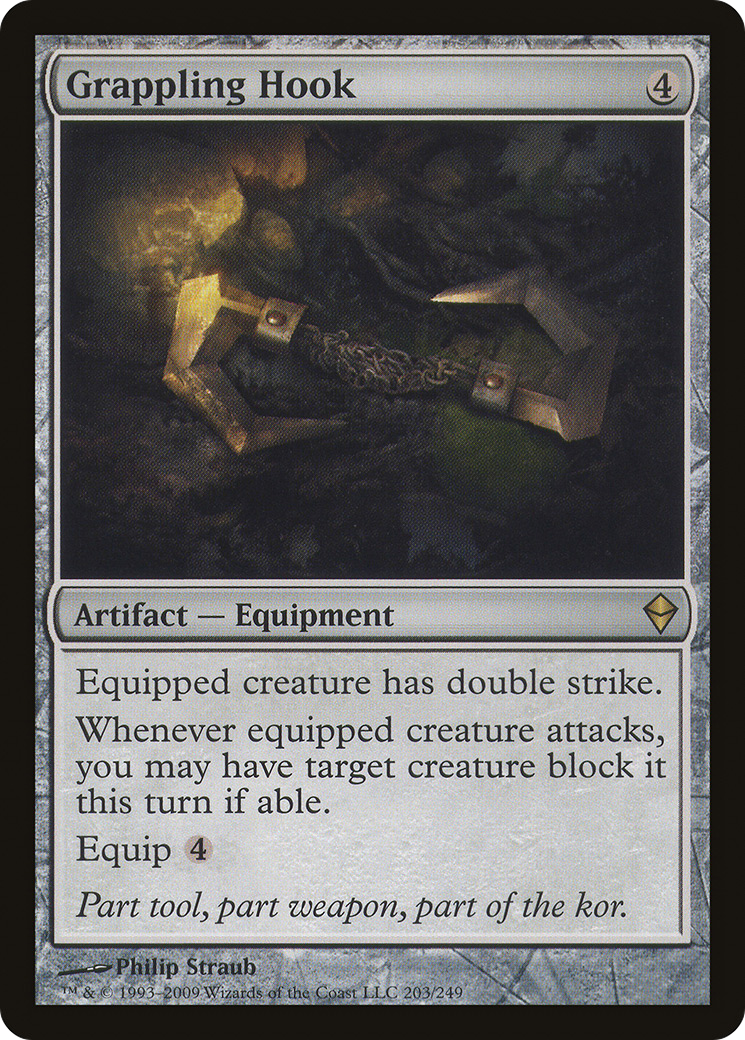 Image of Grappling Hook (ZEN-203) - Zendikar Foil