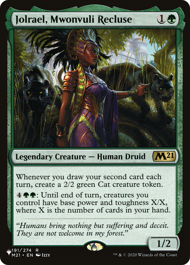 Image of Jolrael, Mwonvuli Recluse (LIST-M21-191) - The List