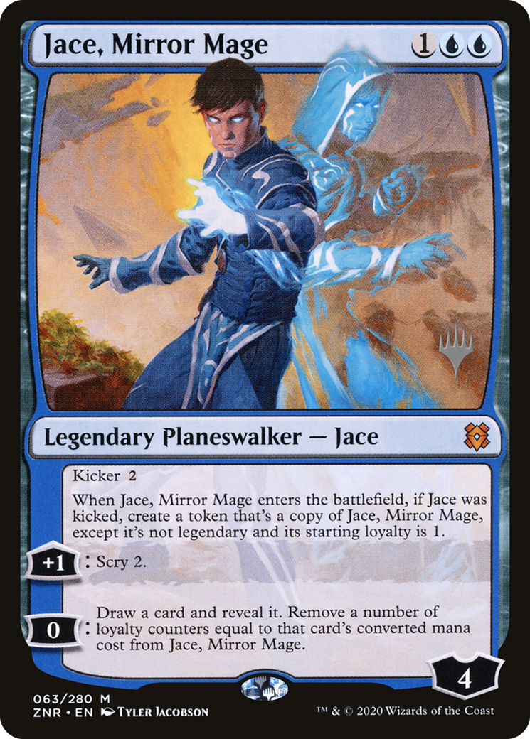 Image of Jace, Mirror Mage (PPZNR-063) - Zendikar Rising Promos Foil