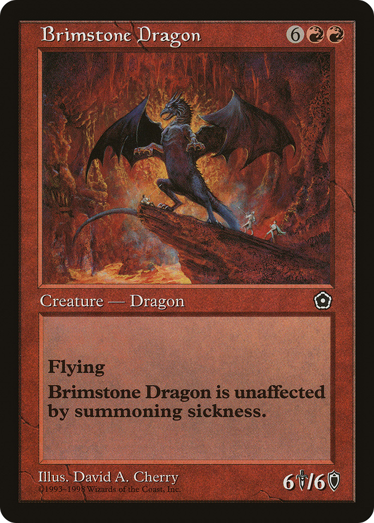 Image of Brimstone Dragon (P02-) - Portal Second Age