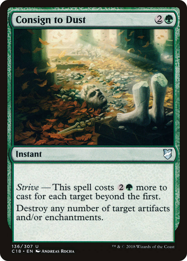 Image of Consign to Dust (C18-136) - Commander 2018