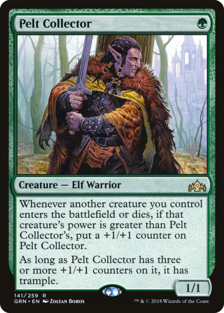 Image of Pelt Collector (PPTHB-141P) - Guilds of Ravnica Promos Foil