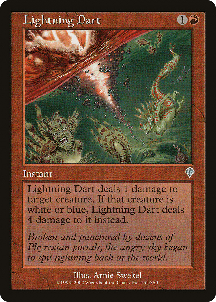 Image of Lightning Dart (INV-152) - Invasion Foil