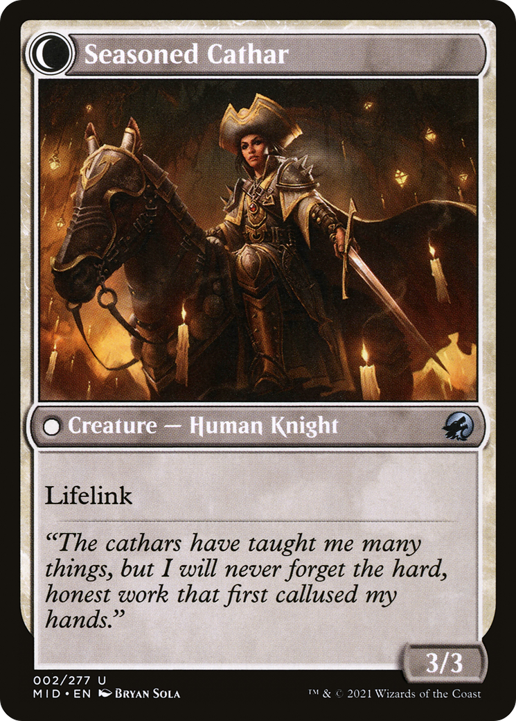 Image of Ambitious Farmhand (MID-002) - Innistrad: Midnight Hunt: (Double Faced Transform) Foil