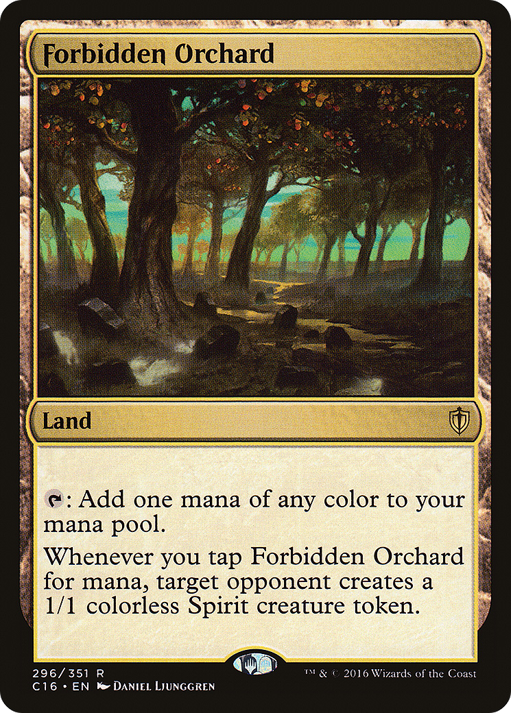 Image of Forbidden Orchard (C16-296) - Commander 2016
