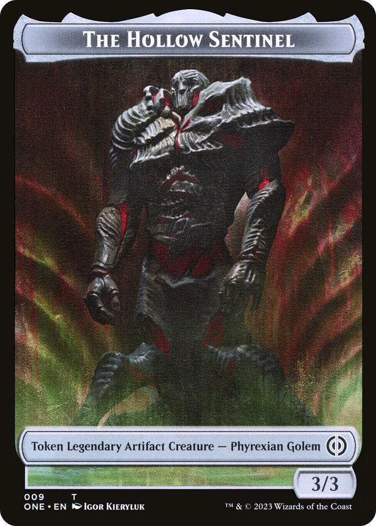 Image of The Hollow Sentinel (TONE-009) - Phyrexia: All Will Be One Tokens
