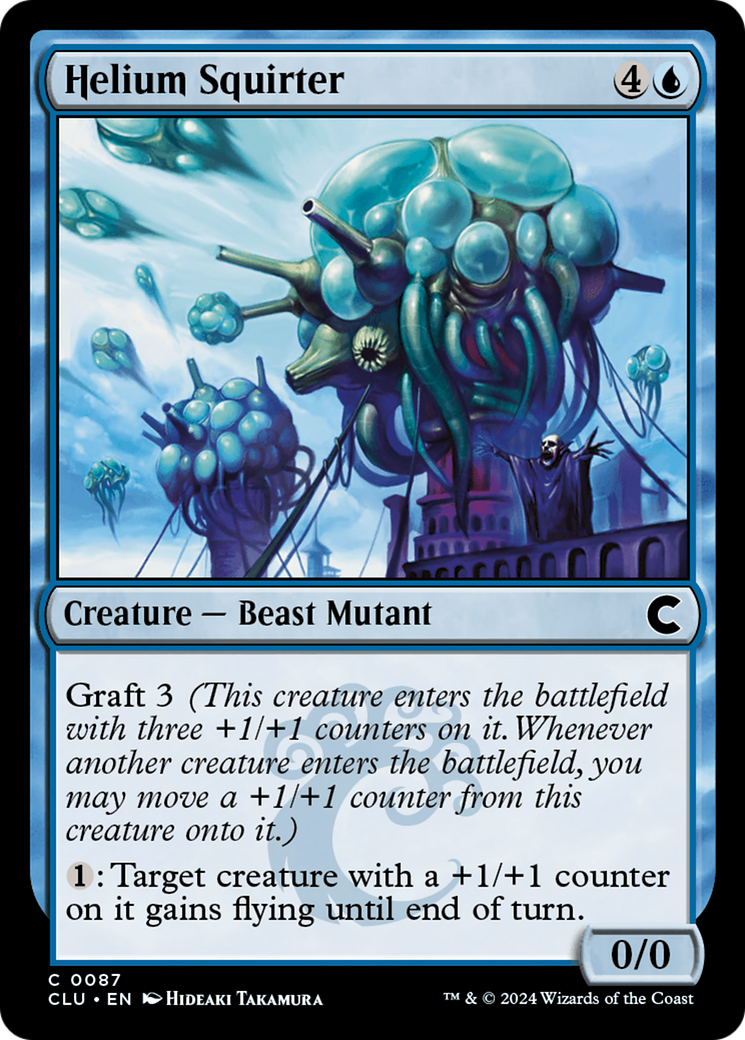 Image of Helium Squirter (CLU-087) - Ravnica: Clue Edition