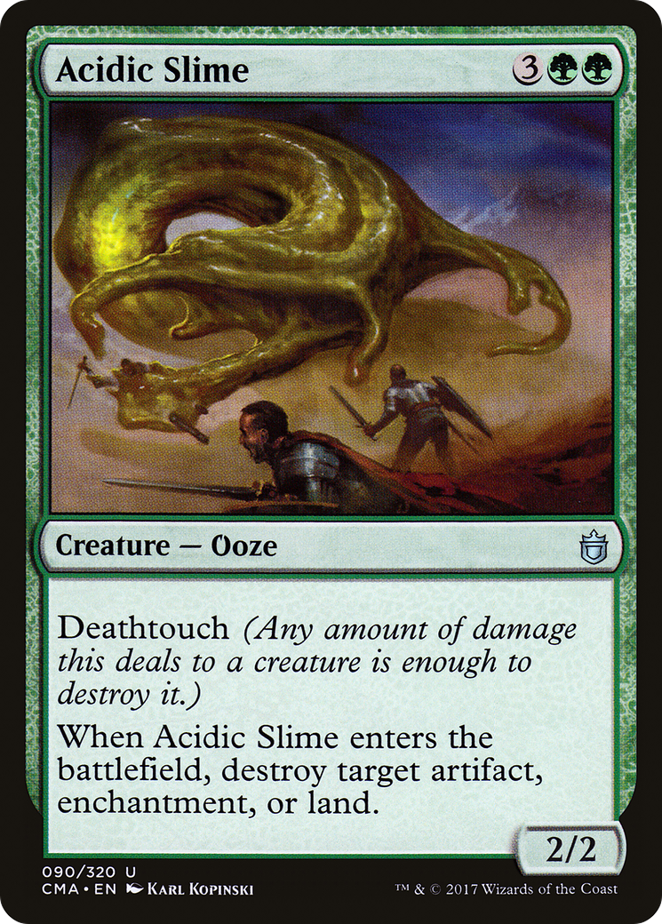 Image of Acidic Slime (CMA-090) - Commander Anthology