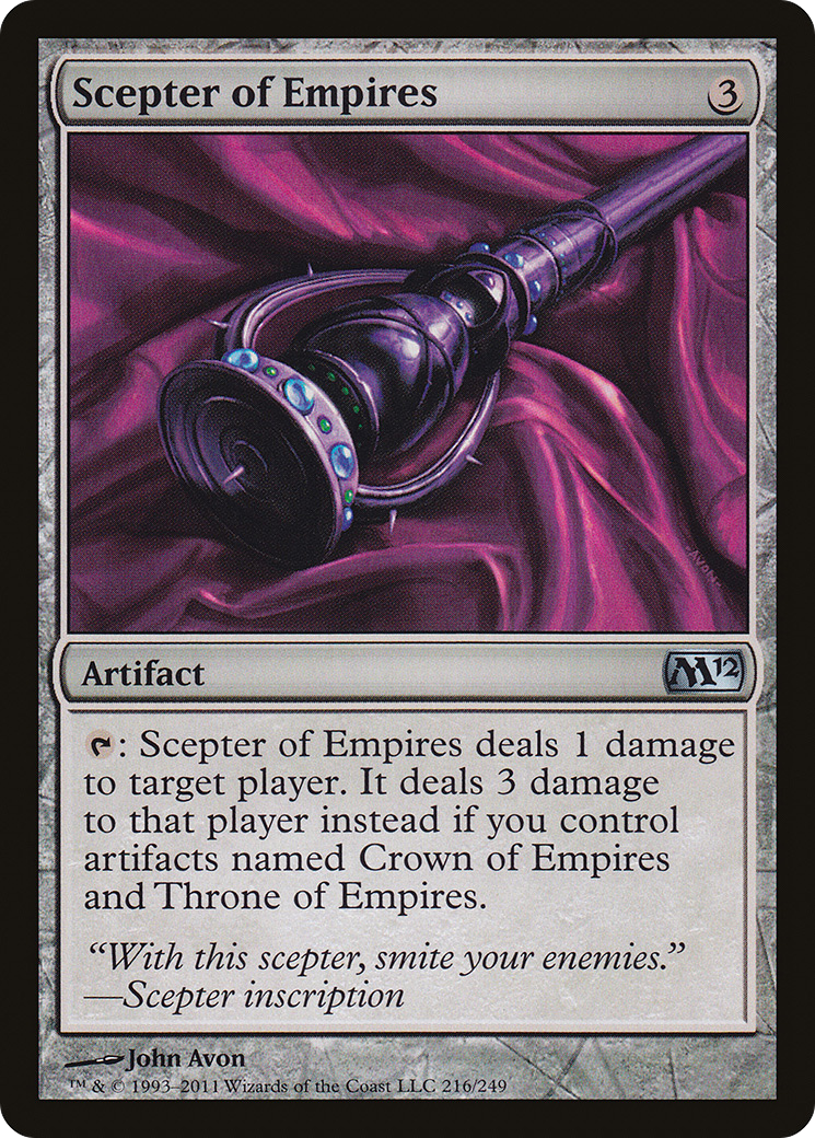 Image of Scepter of Empires (M12-216) - Magic 2012