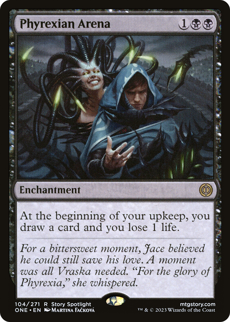 Image of Phyrexian Arena (ONE-104) - Phyrexia: All Will Be One Foil