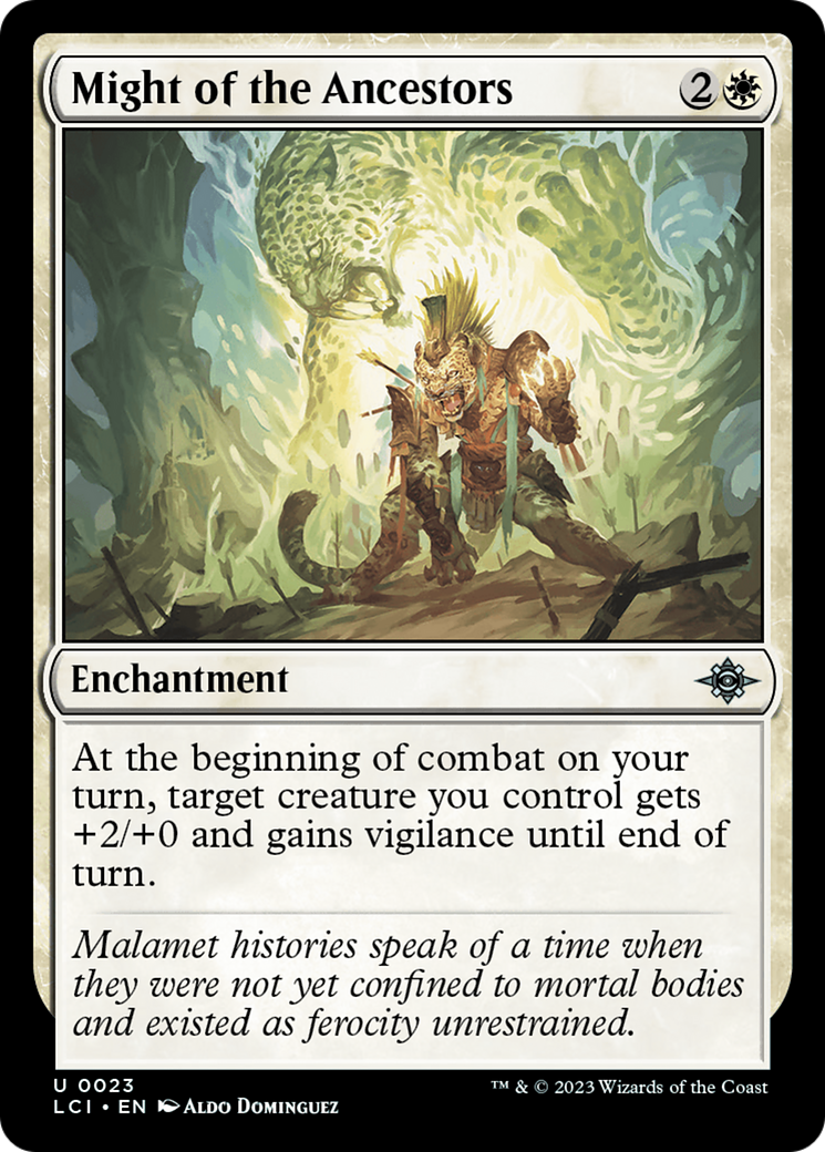 Image of Might of the Ancestors (LCI-023) - The Lost Caverns of Ixalan