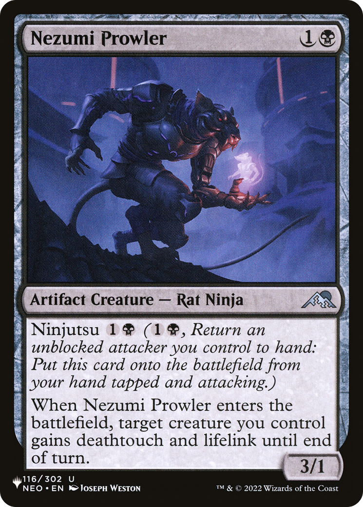 Image of Nezumi Prowler (LIST-NEO-116) - The List