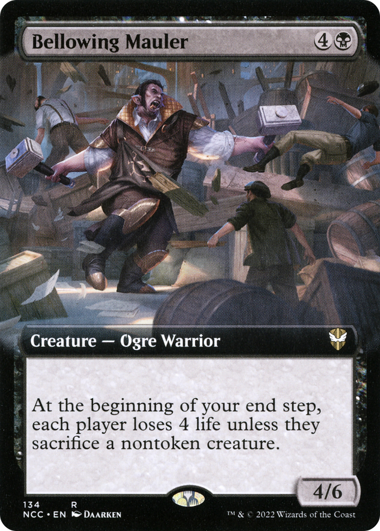Image of Bellowing Mauler (Extended Art) (NCC-134) - New Capenna Commander: (Extended Art)