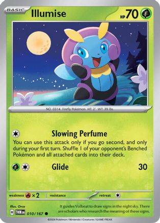 Image of Illumise 010/167  SV06 Twilight Masquerade - Common