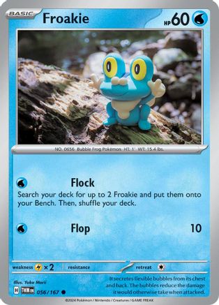 Image of Froakie 056/167  SV06 Twilight Masquerade - Common