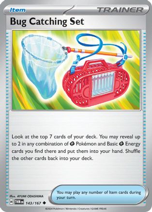 Image of Bug Catching Set 143/167  SV06 Twilight Masquerade - Uncommon