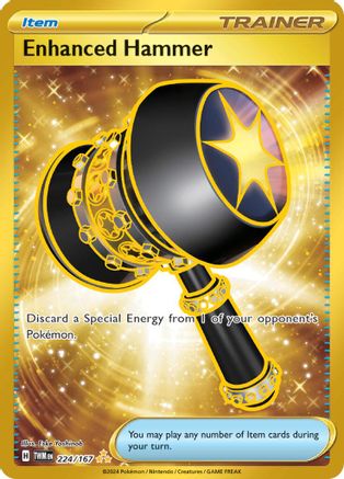 Image of Enhanced Hammer 224/167  - Holofoil SV06 Twilight Masquerade - Hyper Rare
