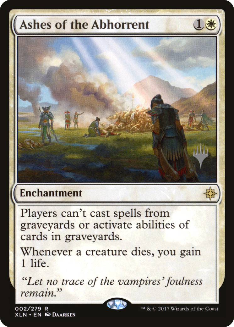 Image of Ashes of the Abhorrent (PPM20-002) - Ixalan Promos Foil