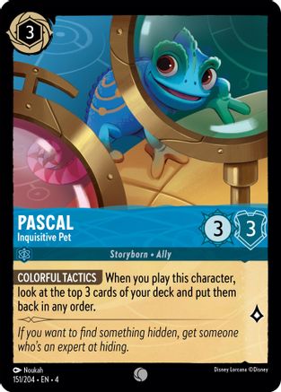 Image of Pascal - Inquisitive Pet (151/204) - Ursulas Return Cold Foil