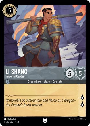 Image of Li Shang - Imperial Captain (182/204) - Ursulas Return