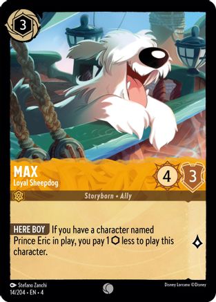Image of Max - Loyal Sheepdog (14/204) - Ursulas Return Cold Foil
