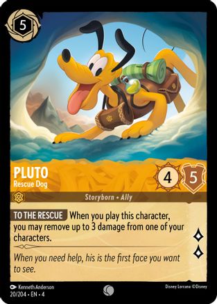 Image of Pluto - Rescue Dog (20/204) - Ursulas Return Cold Foil
