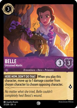 Image of Belle - Untrained Mystic (37/204) - Ursulas Return Cold Foil