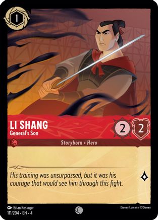 Image of Li Shang - General's Son (111/204) - Ursulas Return