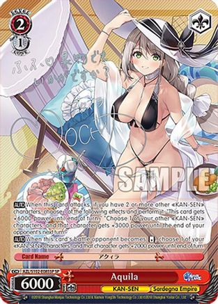 Image of Aquila (SP) (Silver Signature) (AZL/S102-E085SP SP) - Azur Lane