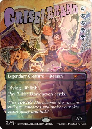 Image of Griselbrand (1620) (Rainbow Foil) (SLD-1620) - Secret Lair Drop Series Foil