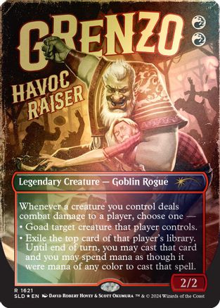 Image of Grenzo, Havoc Raiser (Rainbow Foil) (SLD-1621) - Secret Lair Drop Series Foil