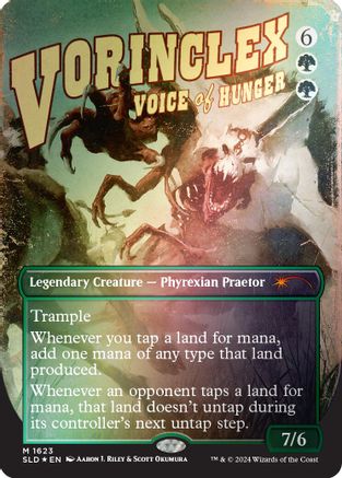 Image of Vorinclex, Voice of Hunger (Rainbow Foil) (SLD-1623) - Secret Lair Drop Series Foil