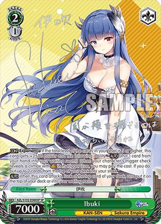Image of Ibuki (SP) (Silver Signature) (AZL/S102-E044SP SP) - Azur Lane