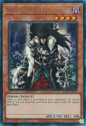 Image of Skull Meister (PUR) (RA02-EN005) - 25th Anniversary Rarity Collection II 1st Edition