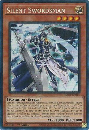 Image of Silent Swordsman (PCR) (RA02-EN011) - 25th Anniversary Rarity Collection II 1st Edition